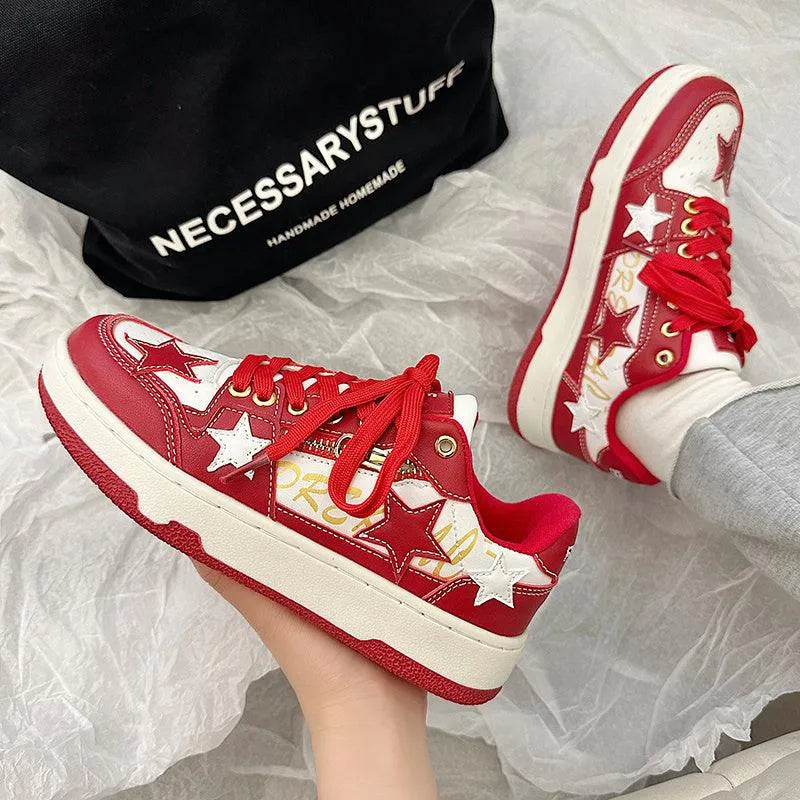 Levoire | Baskets multicolores avec des détails uniques Rosenrot