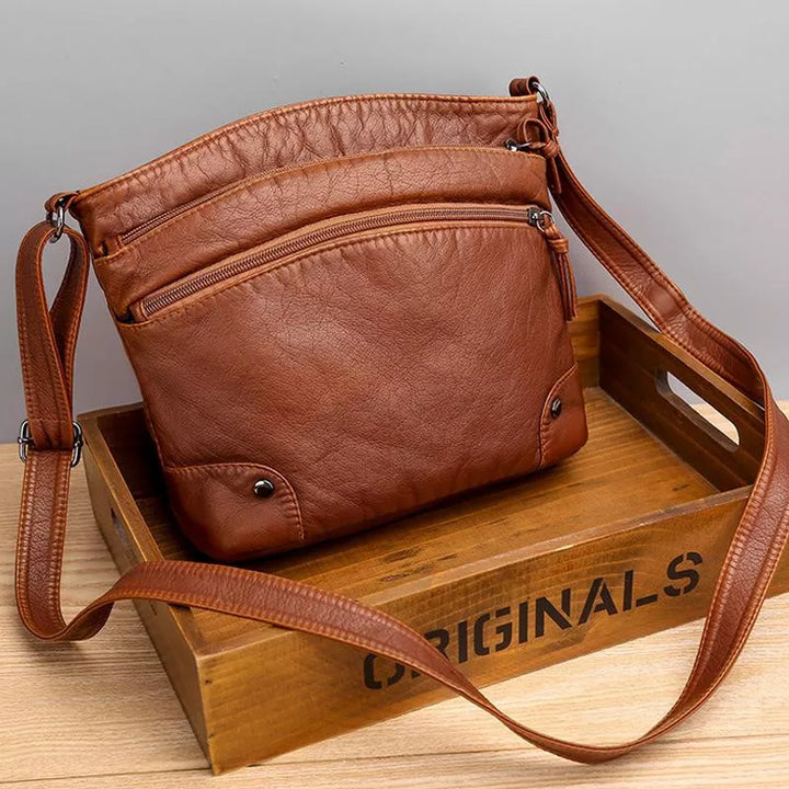 Levoire | Sac À Bandoulière En Cuir Marron