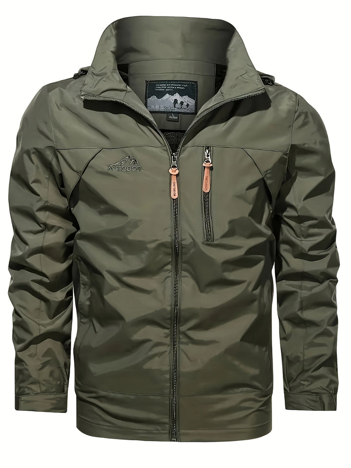 Levoire | Veste De Plein Air Softshell Pour Hommes Avec Capuche