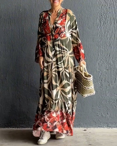 Levoire | Robe Longue À Fleurs