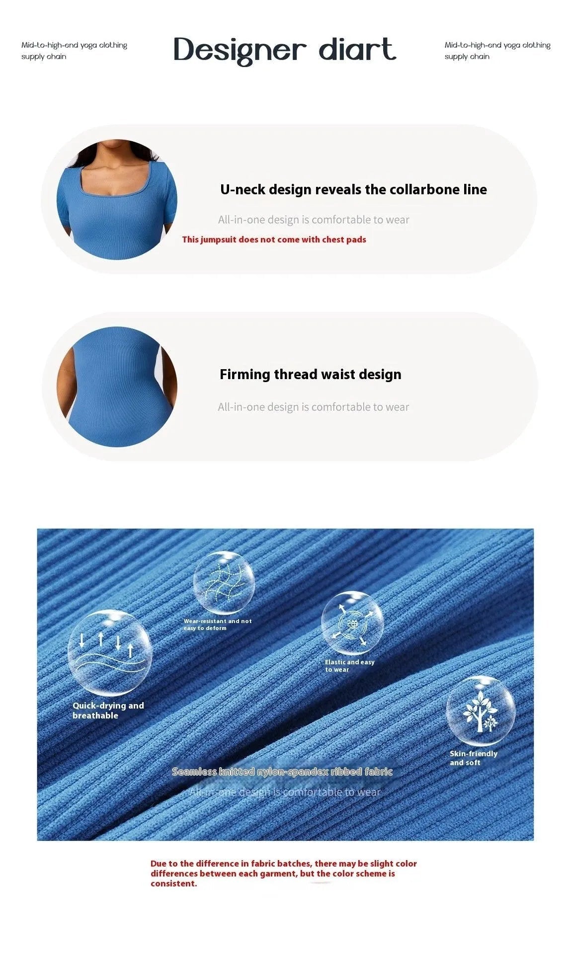 Levoire | Combinaison de fitness à manches courtes