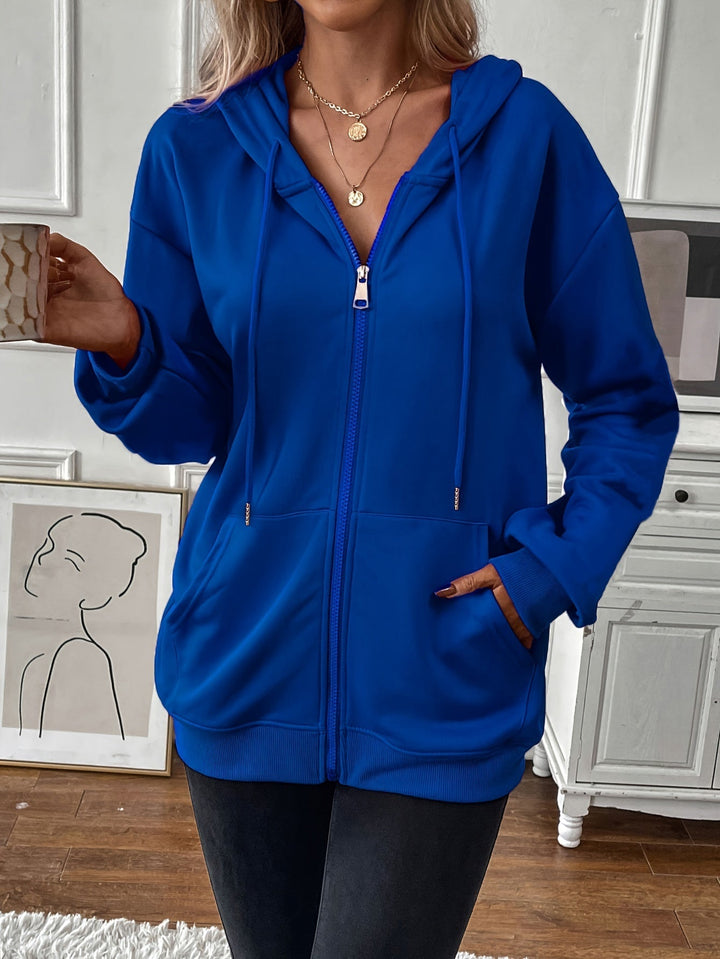 Levoire | Sweat À Capuche Renforcé Avec Une Fermeture Éclair Plus Durable Bleu