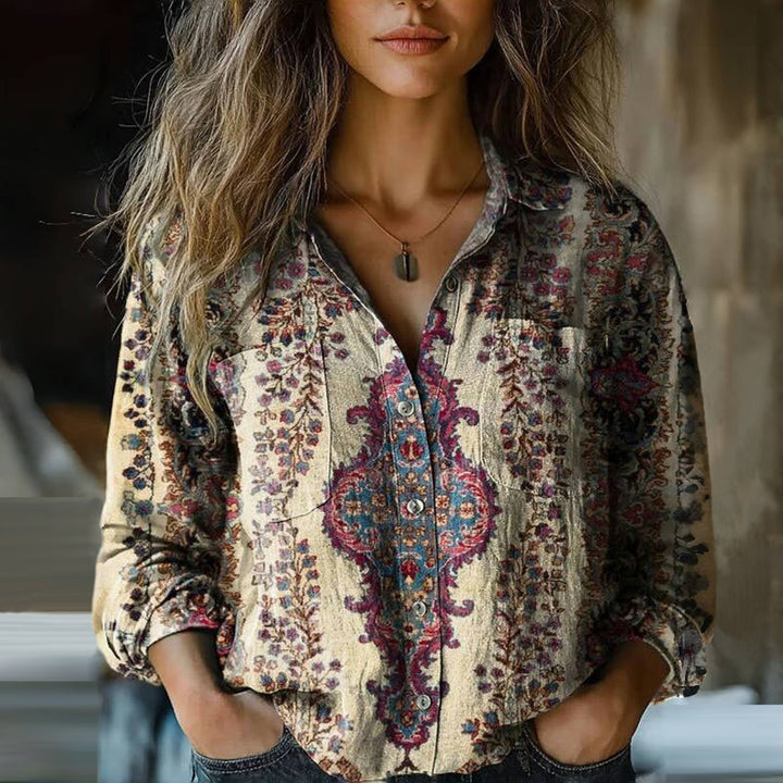Levoire | Chemise vintage à motif floral