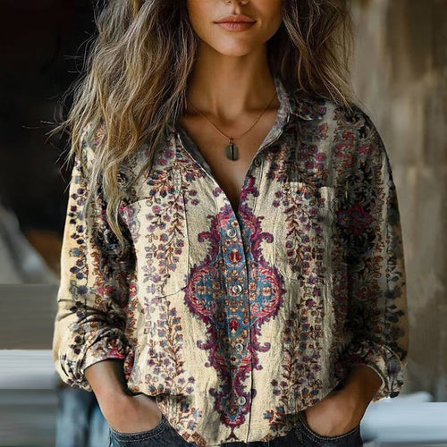 Levoire | Chemise vintage à motif floral