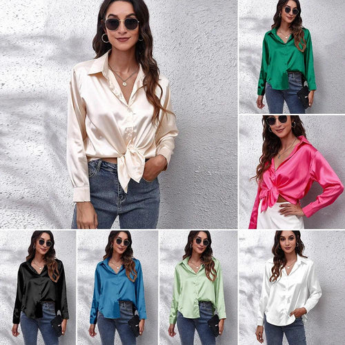 Levoire | Chemise En Soie À Manches Longues