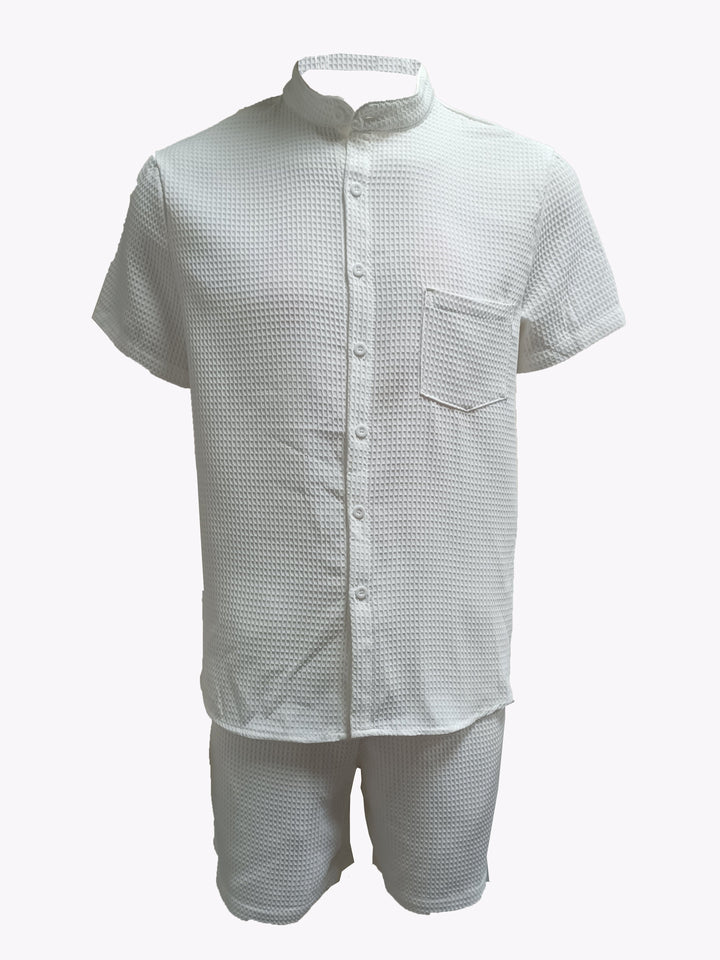Levoire | Chemise De Golf Blanche & Shorts