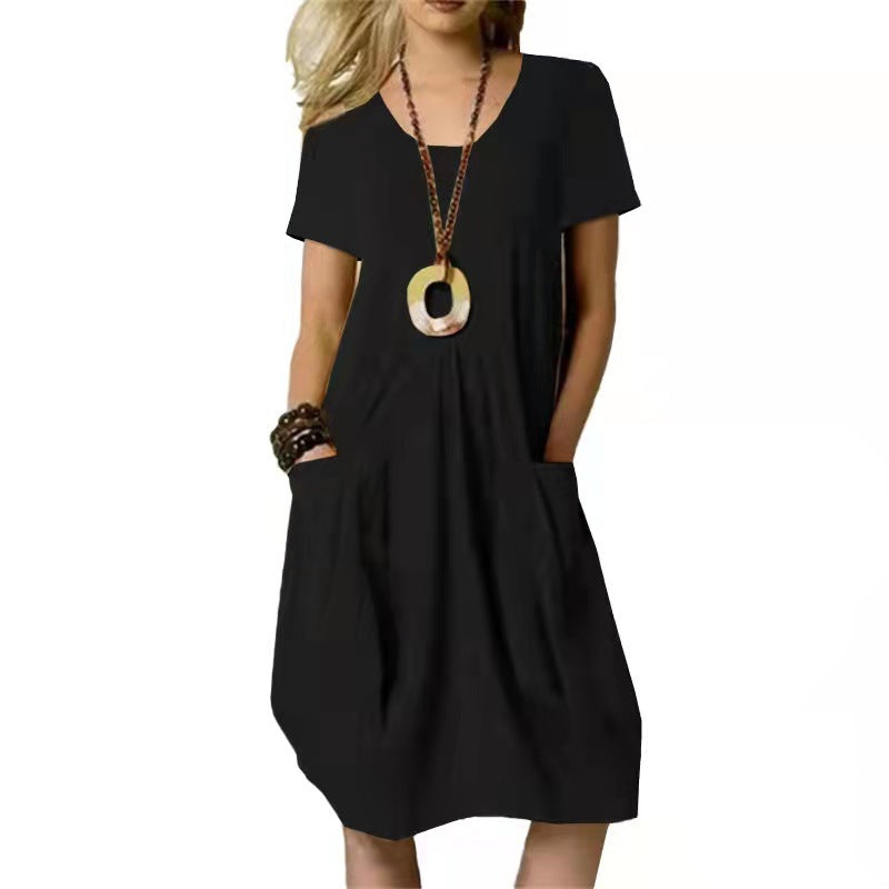 Levoire | Robe de femme longueur genou Noir