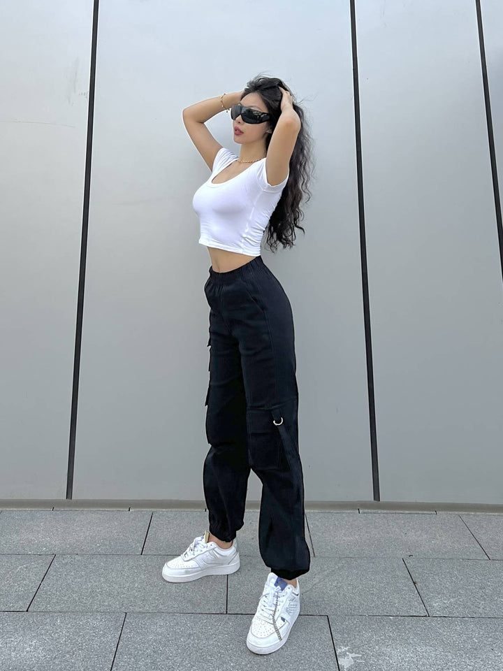 Levoire | Pantalons Cargo Avec Une Allure Industrielle