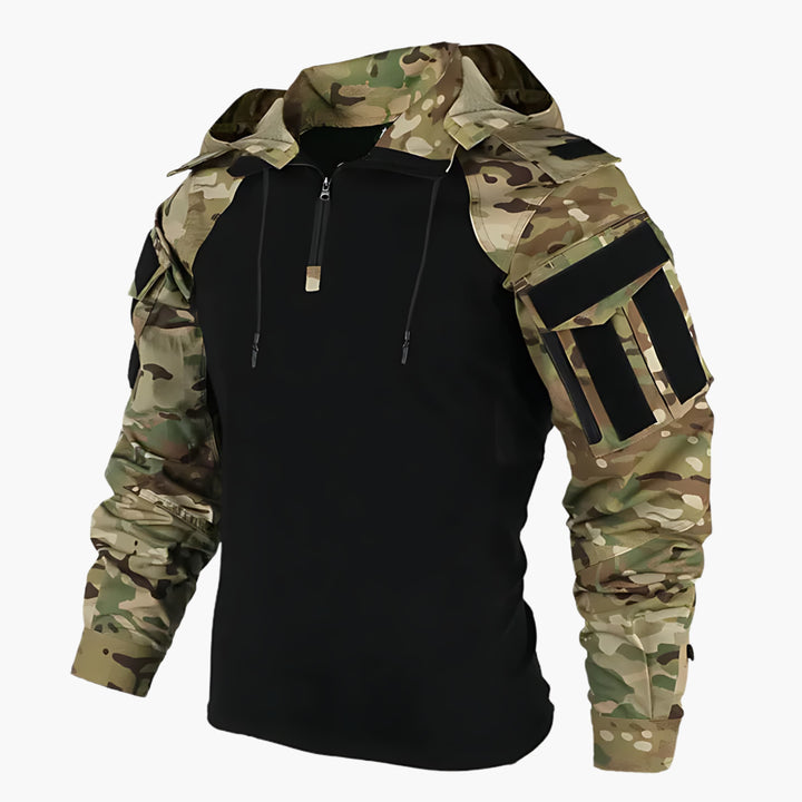 Levoire | Sweat À Capuche Commando Robuste Camouflage