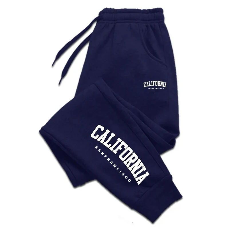 Levoire | Décontracté Pantalon De Jogging Californie Bleu