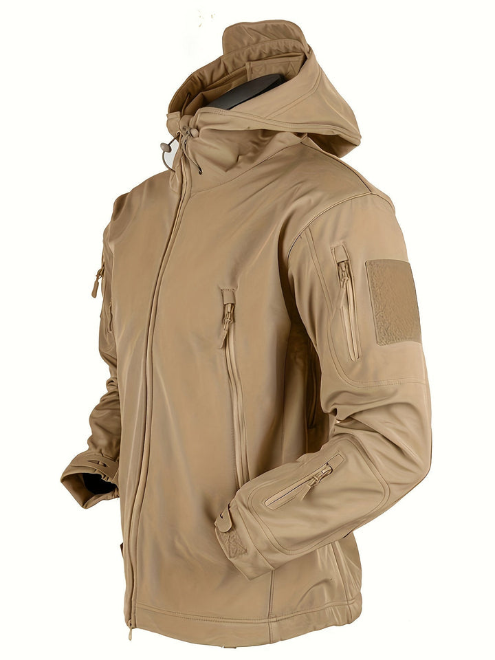Levoire | Sweat capuche polaire manches longues Beige