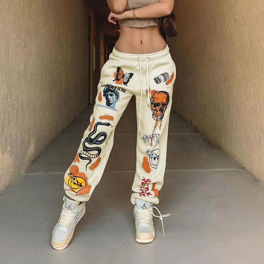 Levoire | Pantalons femme Element Trend Imprimé Abricot