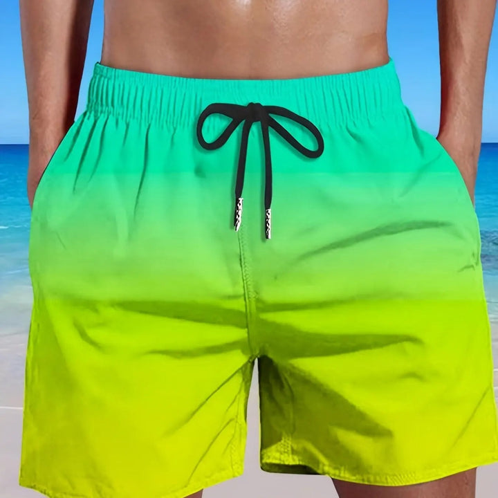 Levoire | Shorts Pour Hommes Sans Couture Pour L'Été Vert