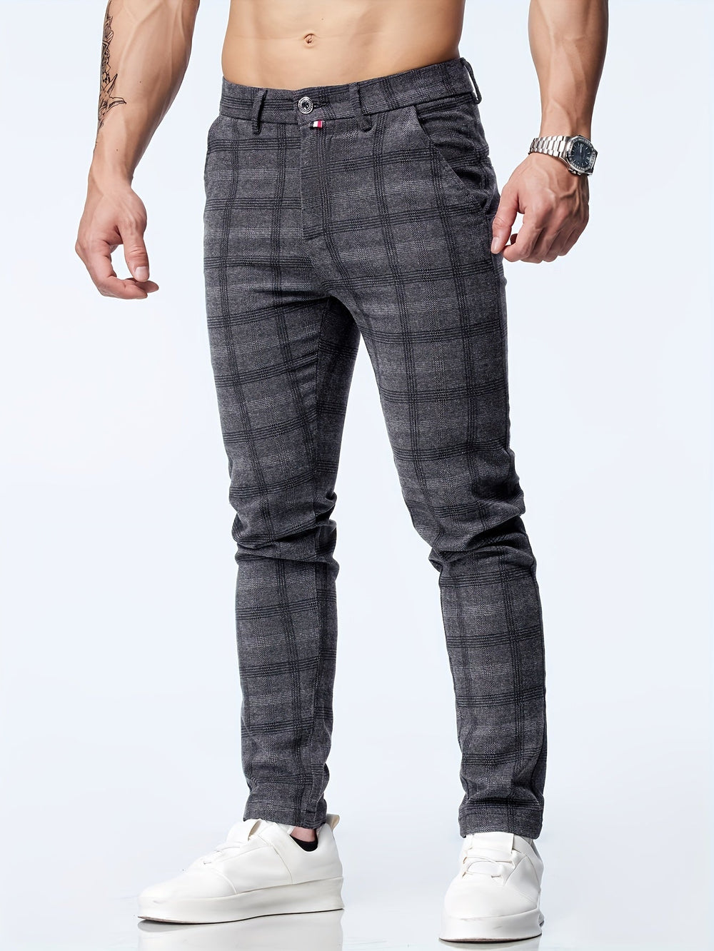 Levoire | Pantalon Slim Fit Relaxant Rayé