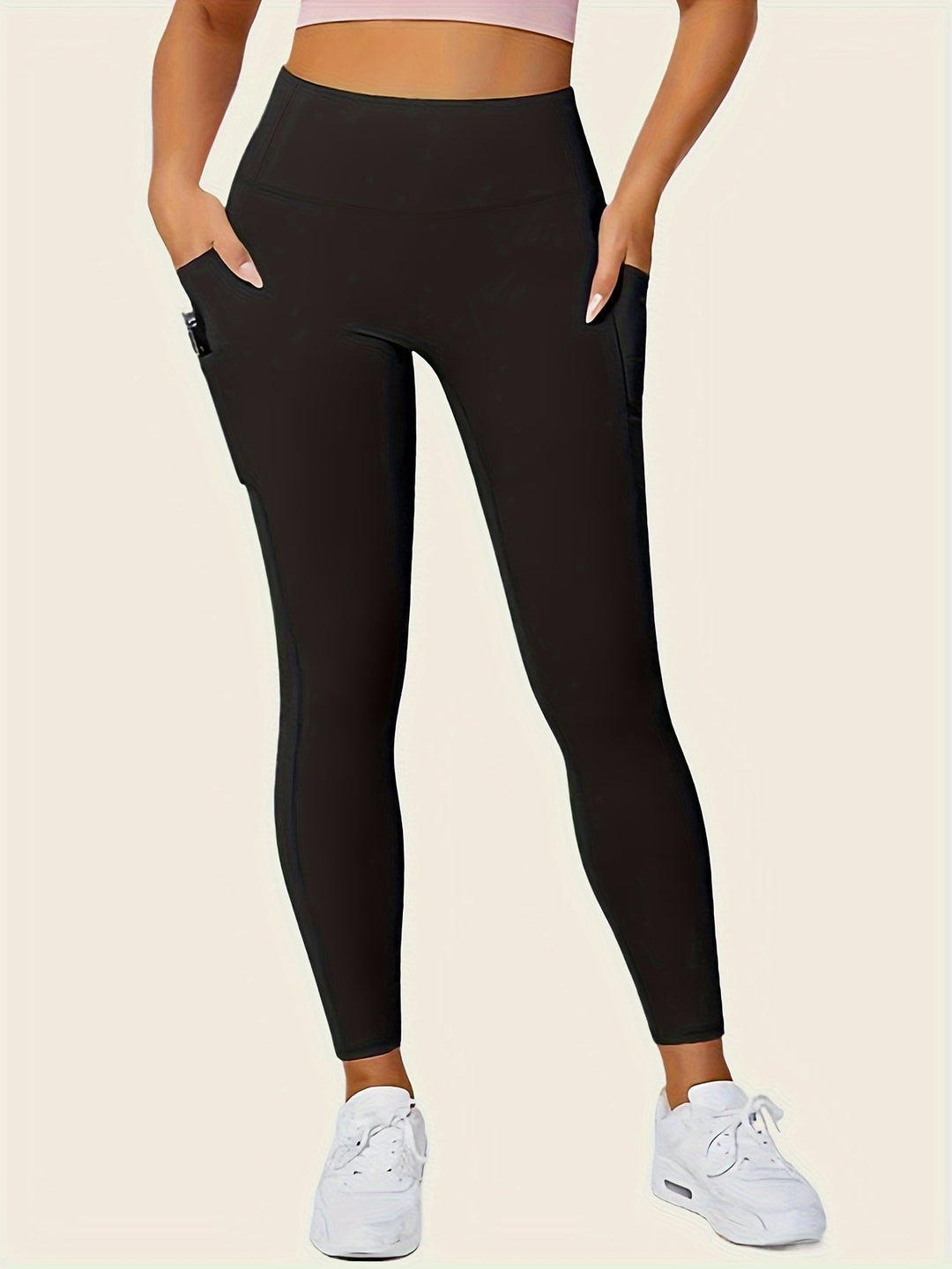 Levoire | Pantalons Lounge Confortables À Taille Haute Et Poches Latérales Noir