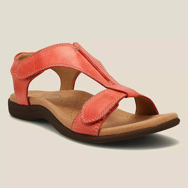 Levoire | Sandales En Couleur Unie Orange