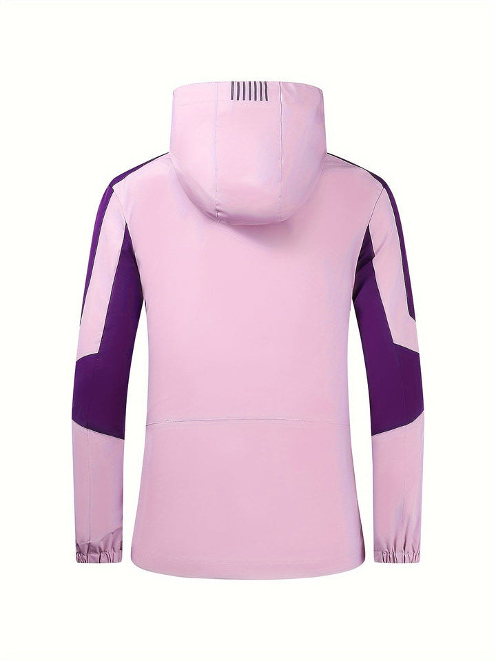 Levoire | Sweat À Capuche Color Block Sportif En Grandes Tailles