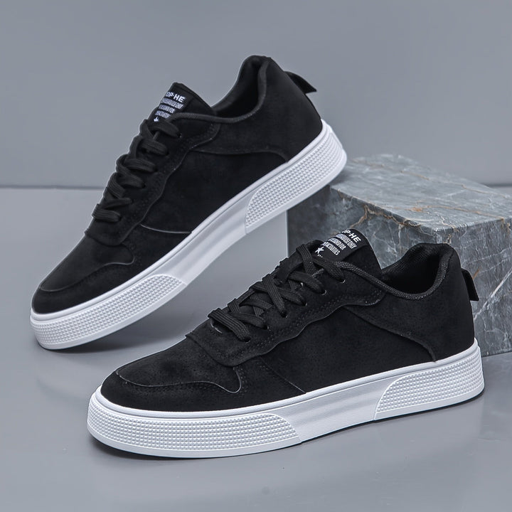 Levoire | Non Combinés Basses Chaussures De Sport Pour Hommes Y568-noir