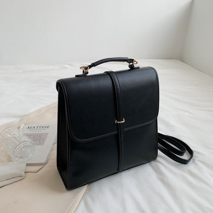 Levoire | Sac Pour Femmes Sac À Dos En Cuir Souple De Mode Décontractée Noir