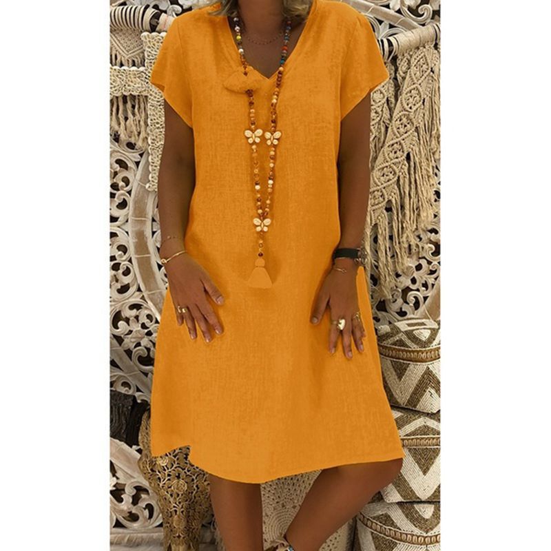 Levoire | Robe en dentelle raffinée Orange