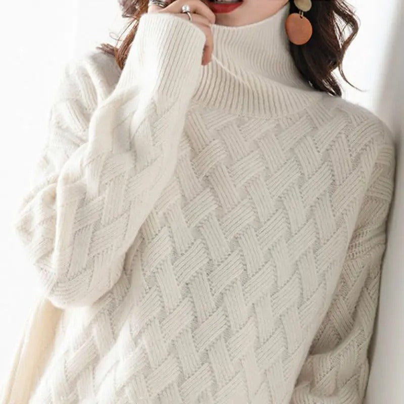 Levoire | Cachemire-tricot Beige