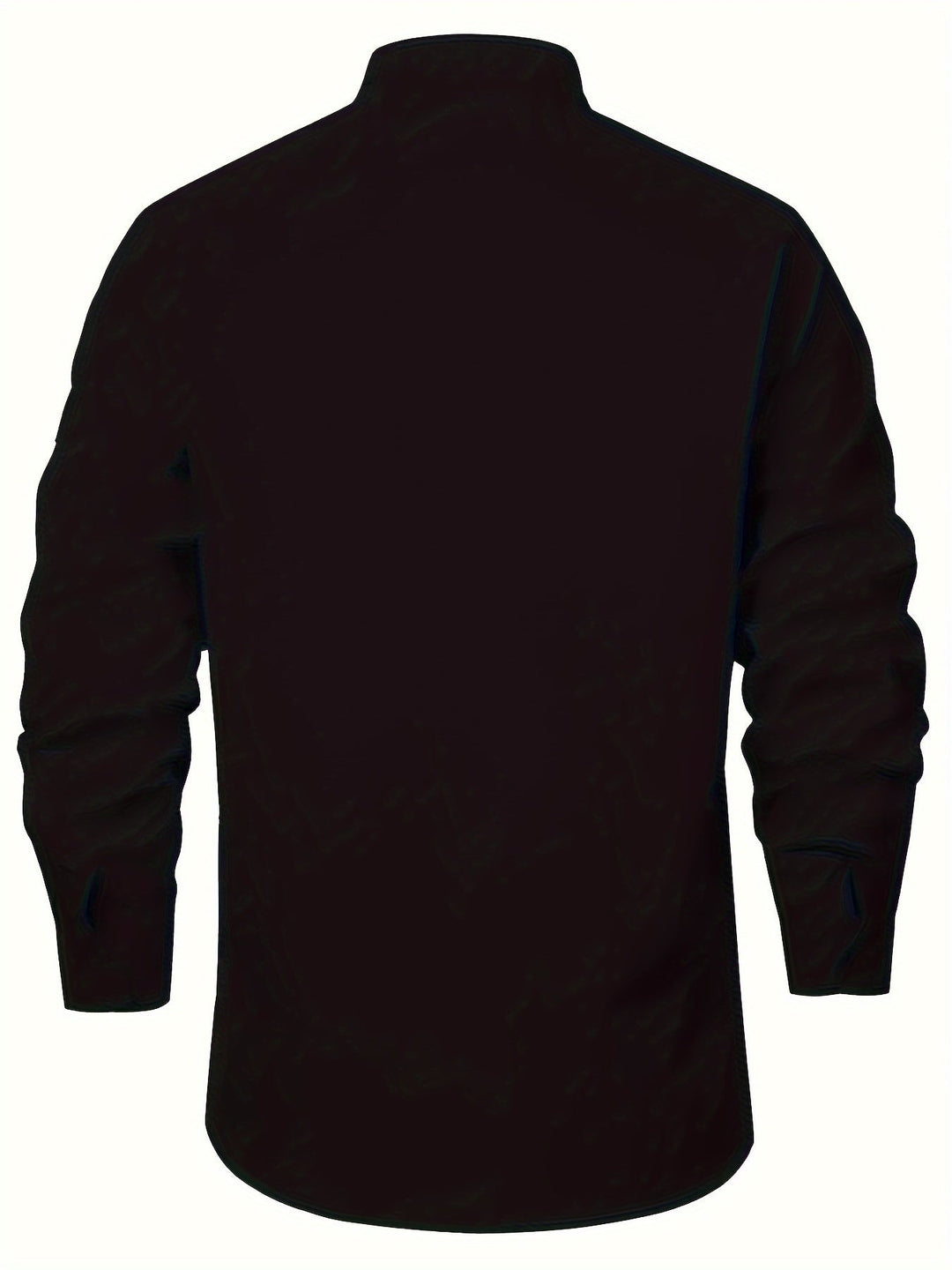 Levoire | T-Shirt En Coton Lin Uni À Manches Longues