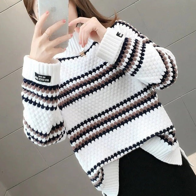 Levoire | Pull Élégant Chaud Avec Col Roulé