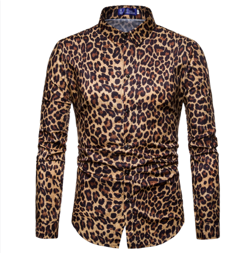 Levoire | Chemise Léopard Manches Longues Homme