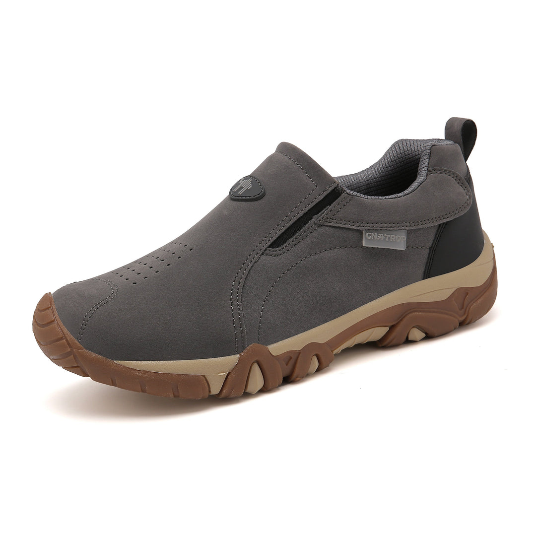 Levoire | Confortables Chaussures Sneaker Chaudes Pour Hommes Gris foncé