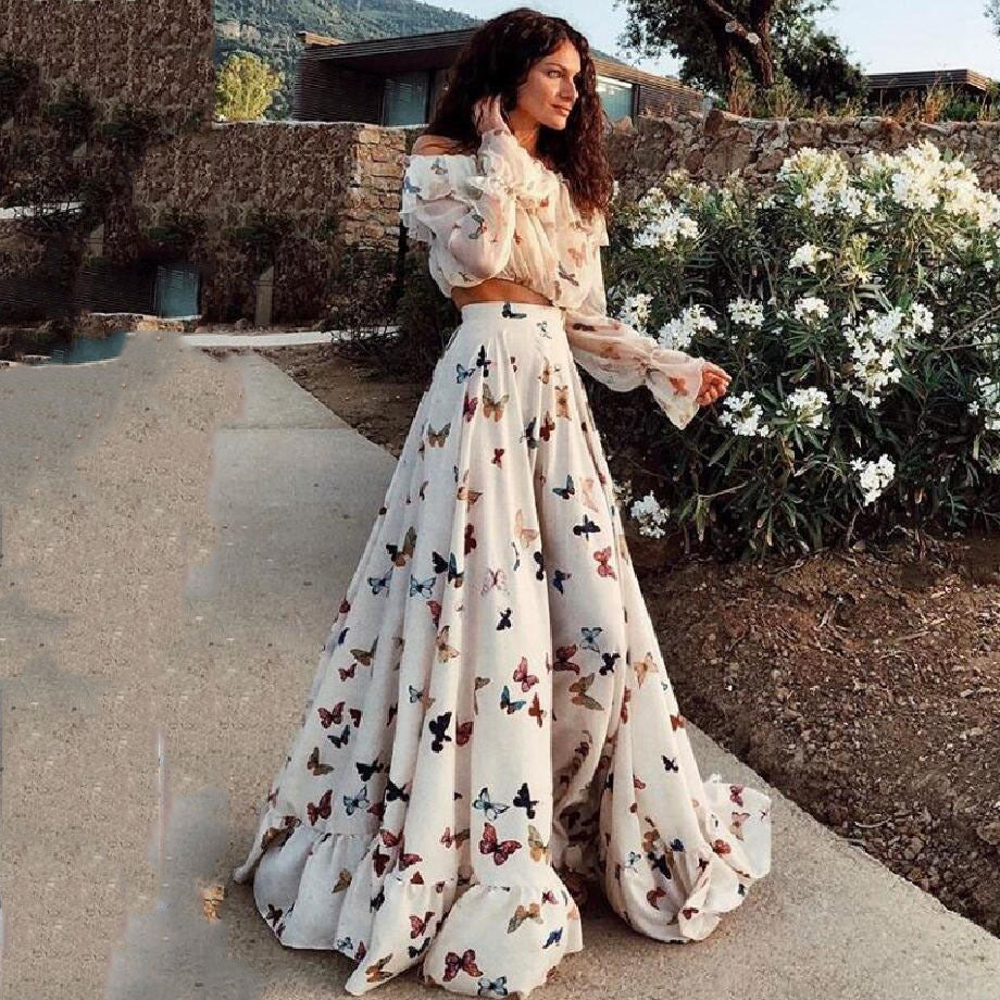 Levoire | Robe de plage longue fluide