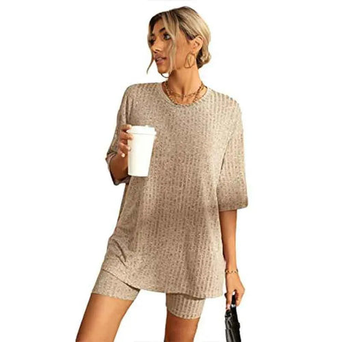 Levoire | Ensemble femme avec shorts et manches courtes