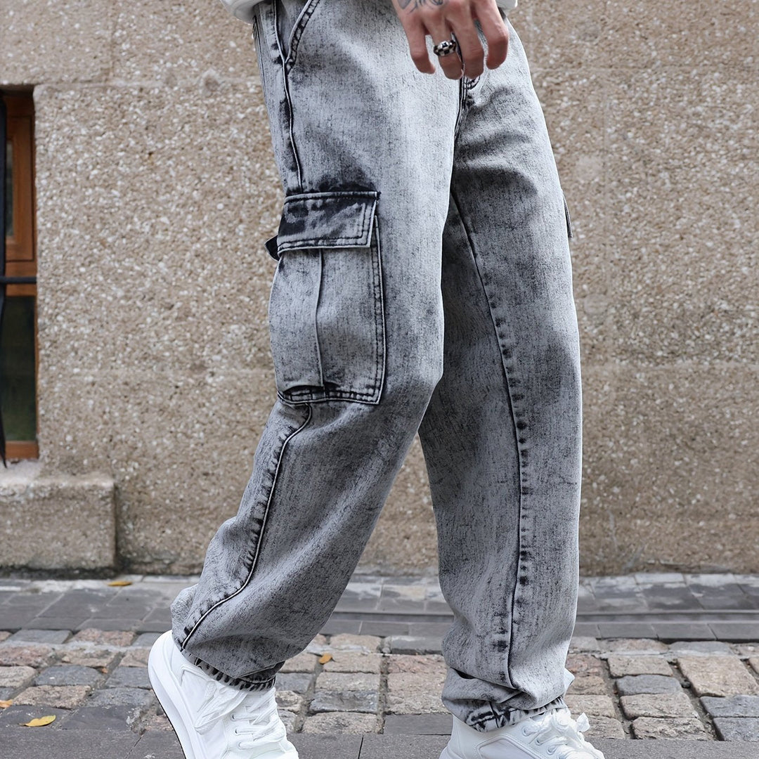 Levoire | Pantalons Baggy Avec Poches À Rabat