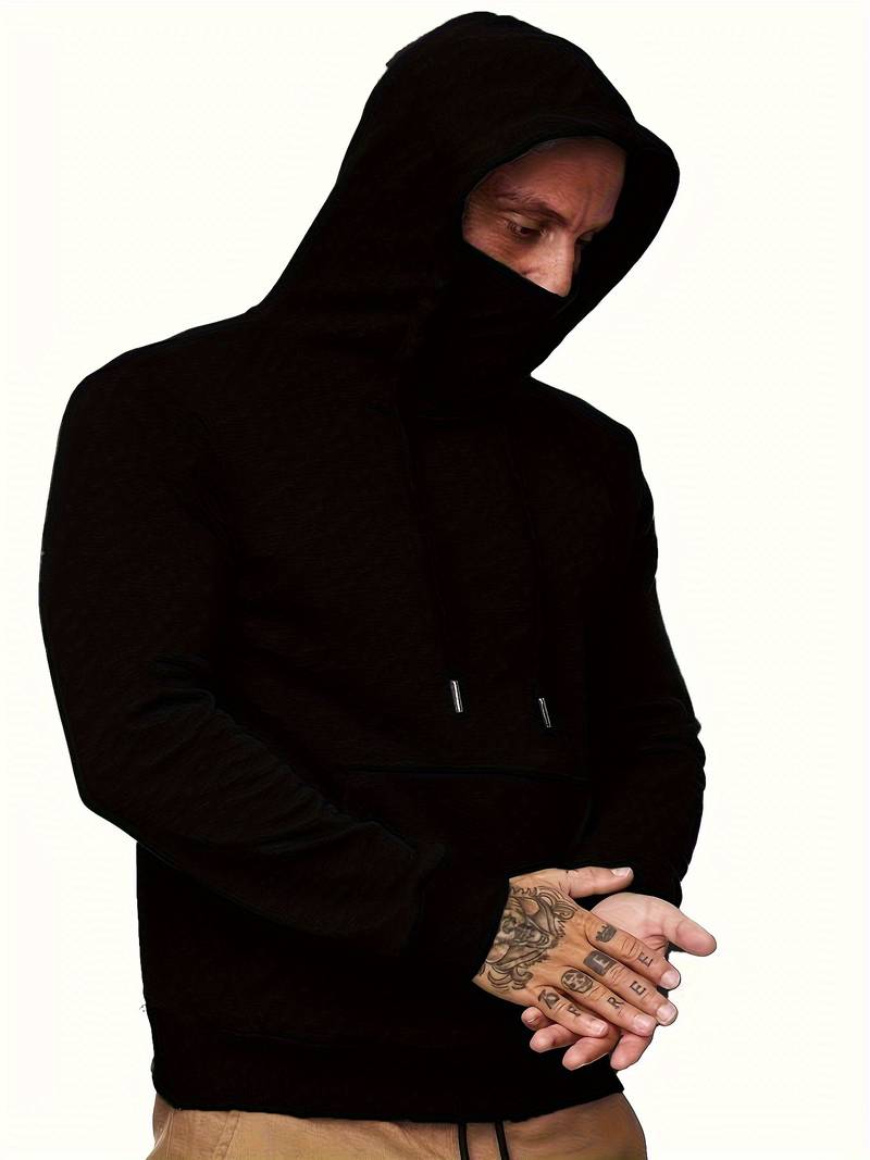 Levoire | Sweat-Shirt Pour Homme Avec Un Véritable Maski Noir