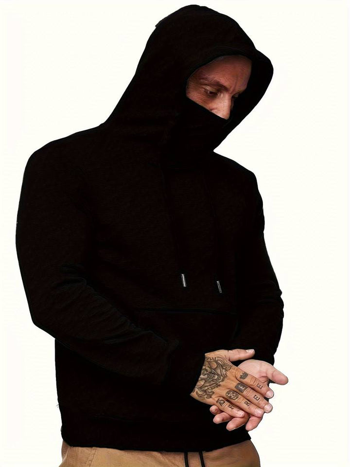 Levoire | Sweat-Shirt Pour Homme Avec Un Véritable Maski Noir