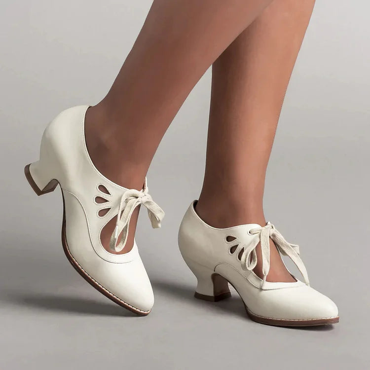 Levoire | chaussures orthopédiques avec talon haut Blanc