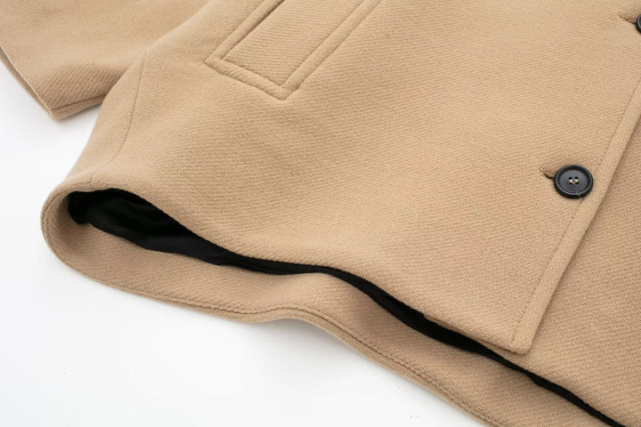 Levoire | Grande Taille Manteau Avec Sensation De Laine