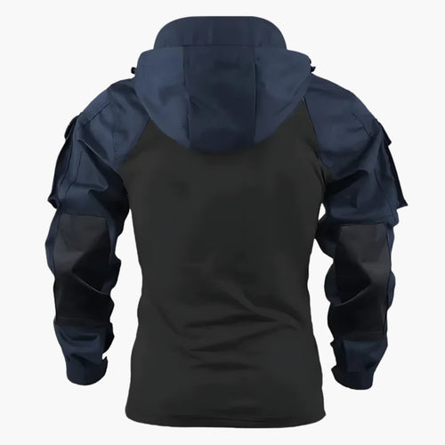 Levoire | Veste À Capuche Tactique Étanche À Manches Longues Avec Poches