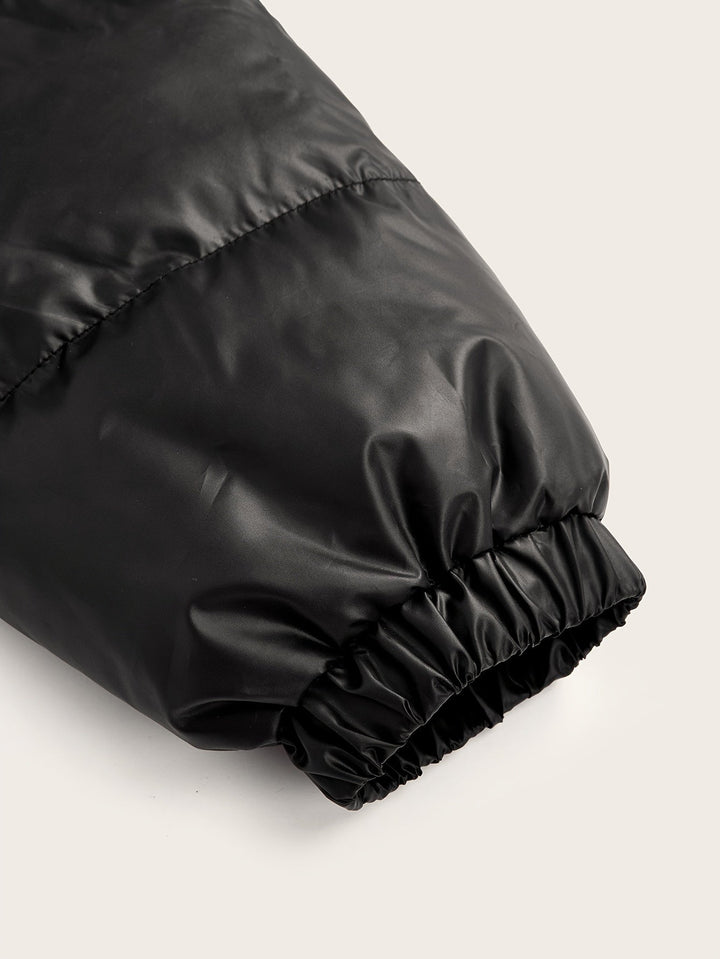 Levoire | Veste Puffer à Manches Longues Zippée avec Cordon
