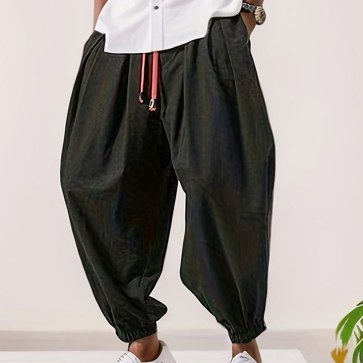 Levoire | Pantalon De Plage Large Décontracté Avec Cordons