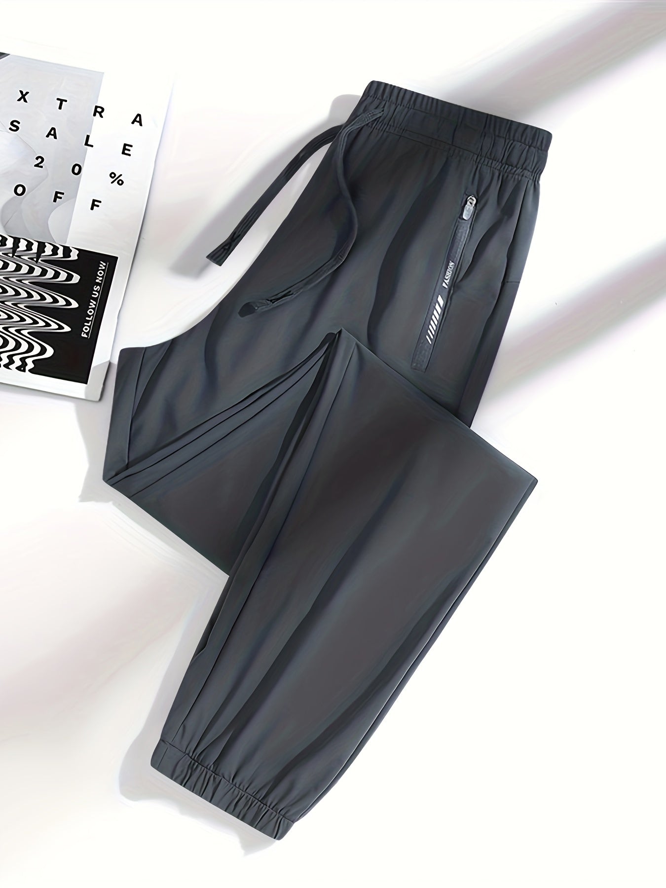 Levoire | Pantalons De Course D'Été Légers Et Respirants Gris foncé