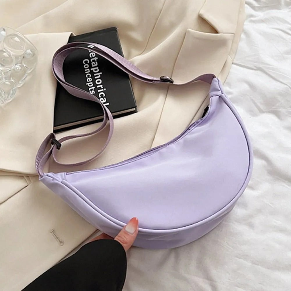 Levoire | Sac À Bandoulière Pratique Avec Bandoulière Réglable Lilas