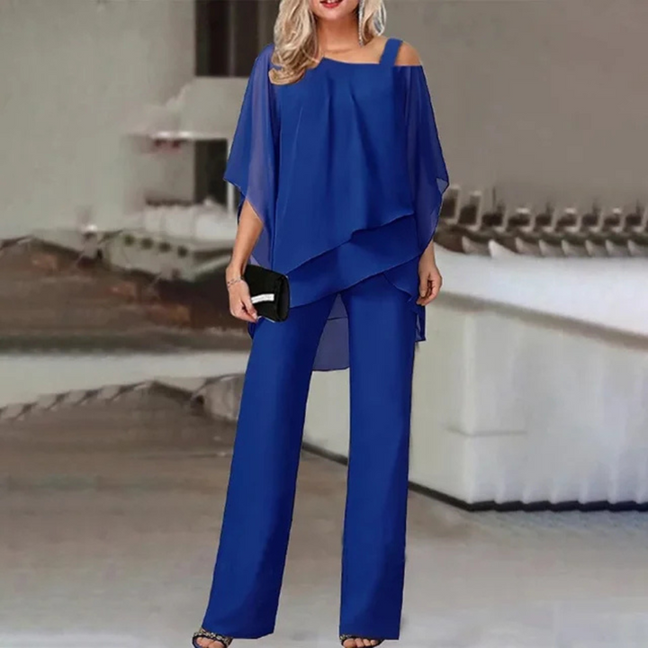 Levoire | Ensemble élégant pour dames pour toutes les occasions Bleu