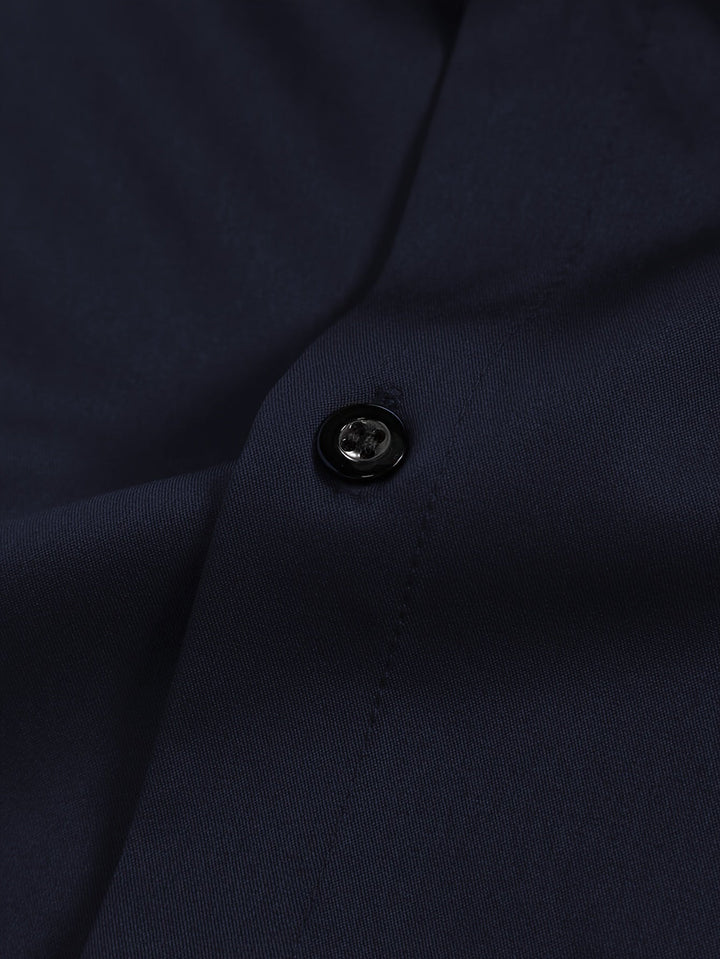 Levoire | Classique Unicolore Chemise À Manches Longues
