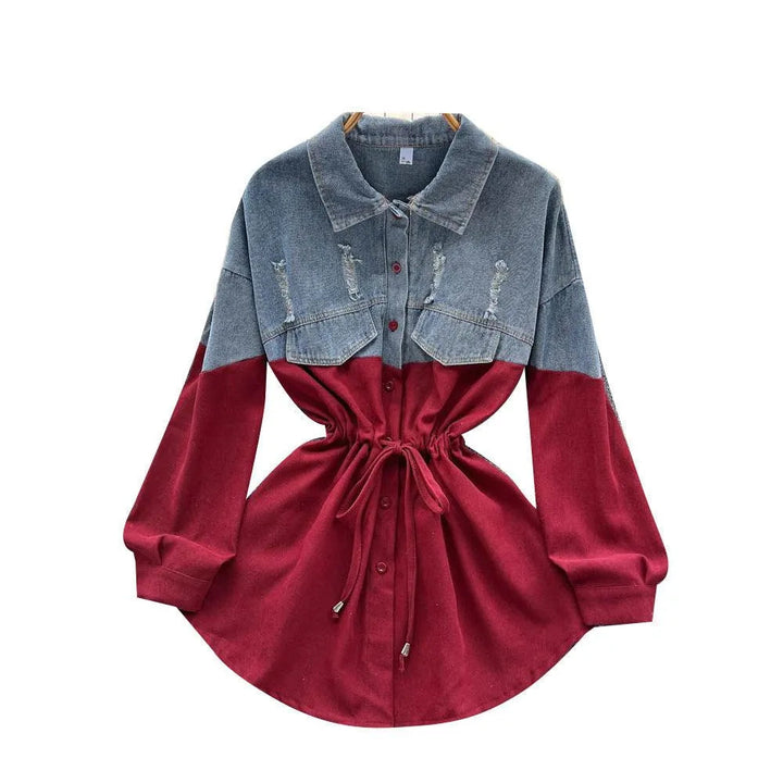 Levoire | Pull femme avec couleur contrastée