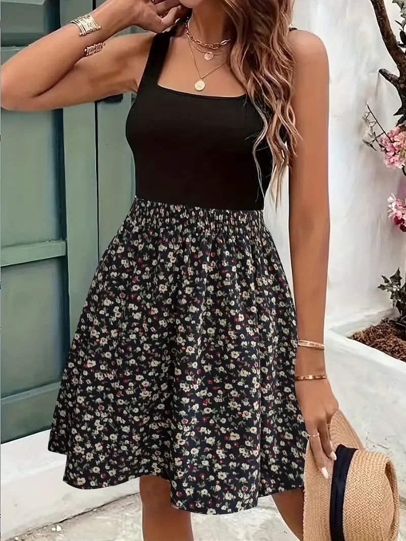 Levoire | Robe À Tank Top Sans Manches Décontractée En A-Line