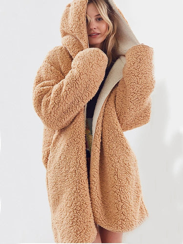 Levoire | Veste En Teddy Affectueuse Avec Capuche