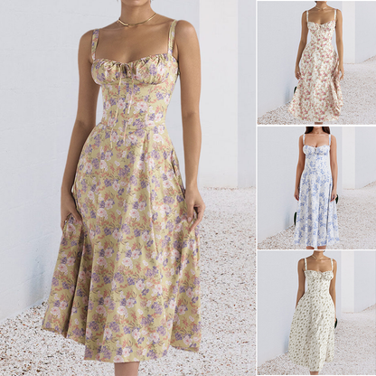 Levoire | Robe d'Été Avec Détails Corset