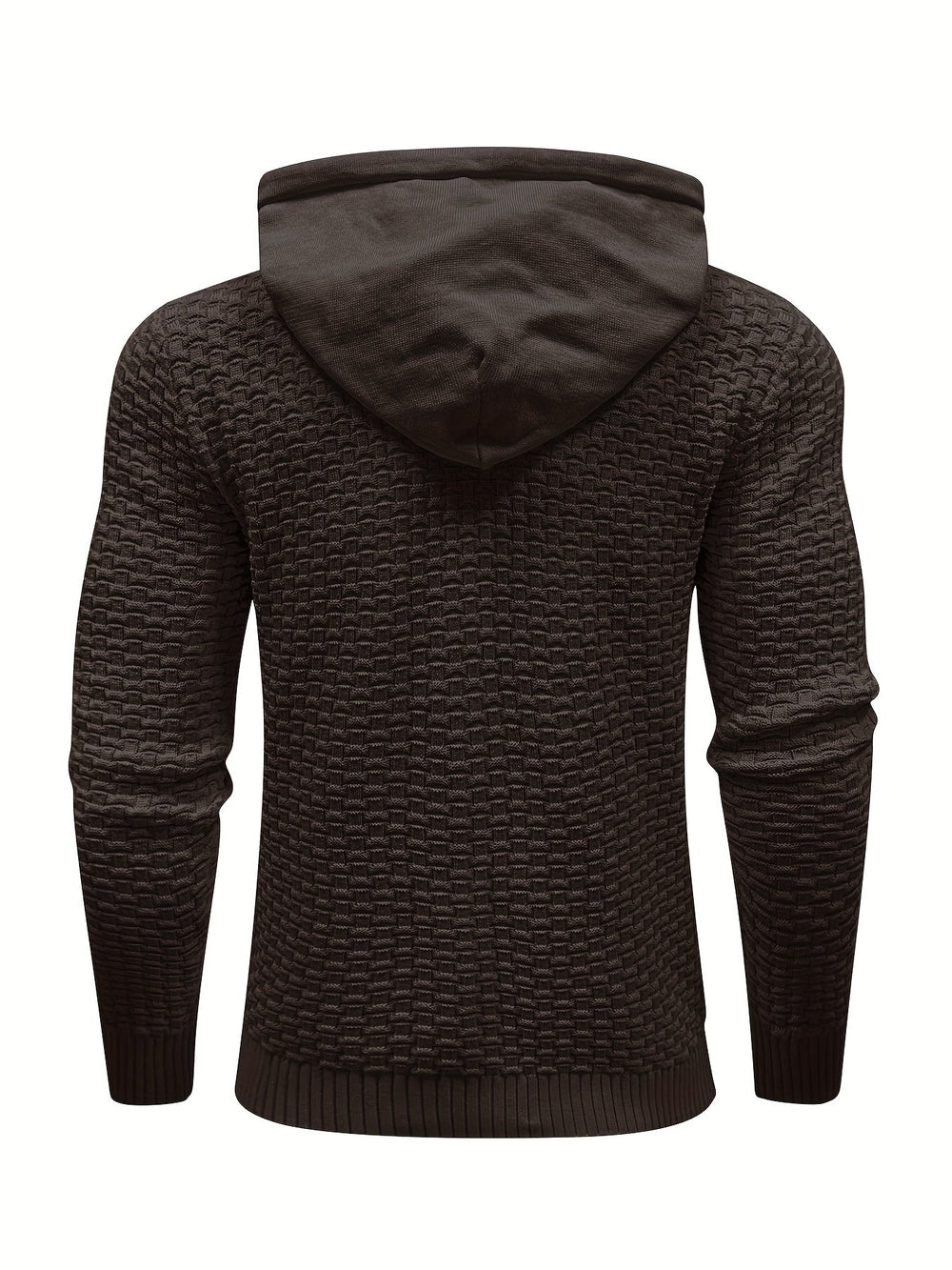 Levoire | Sweat À Capuche Tricoté Chaud Au Style Rétro