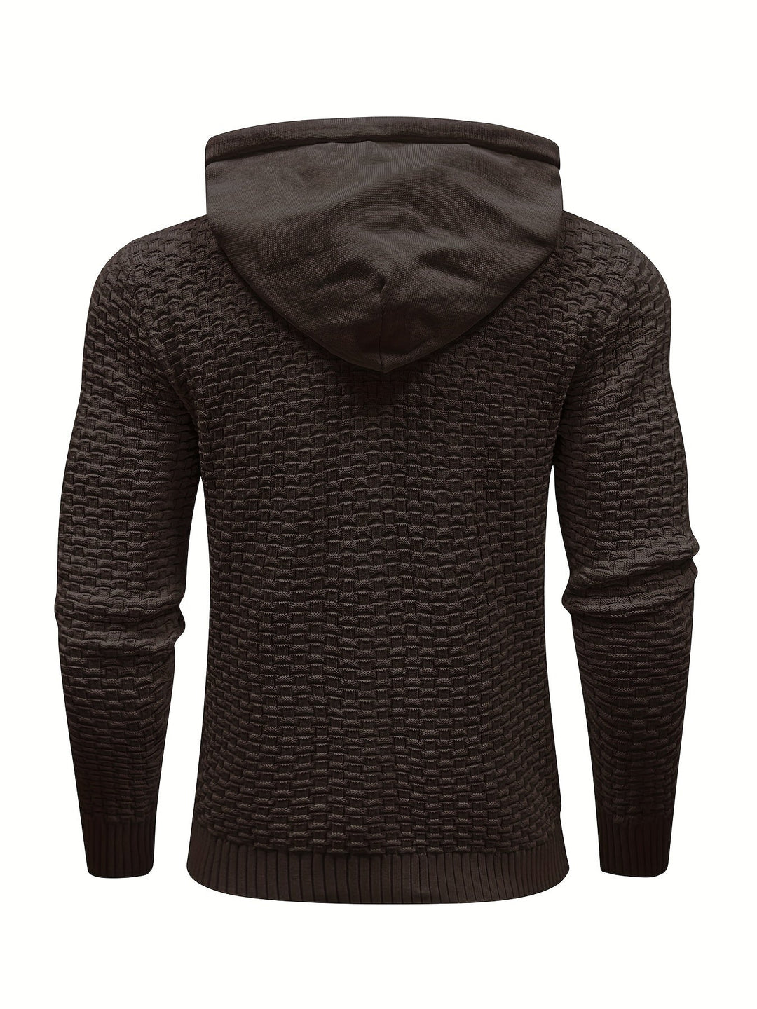 Levoire | Sweat À Capuche Tricoté Chaud Au Style Rétro