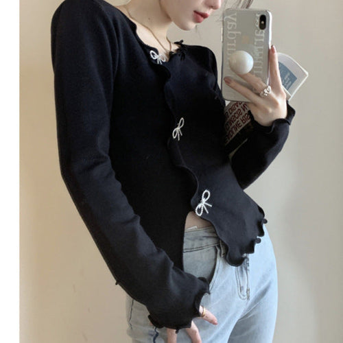 Levoire | Gilet En Tricot Avec Nœuds